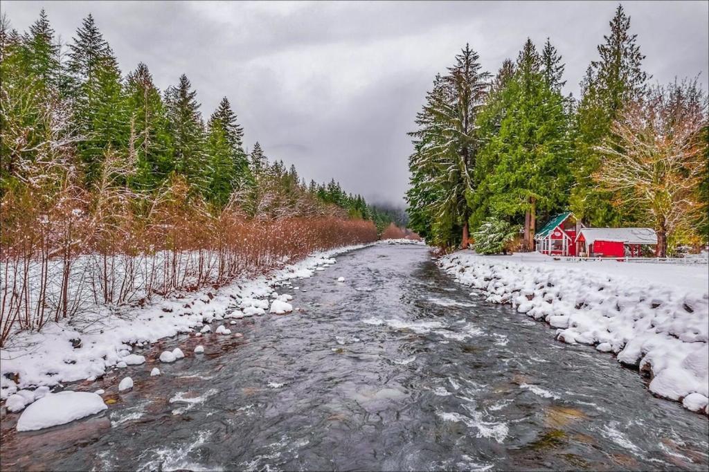 New: Steps From White River Near Mount Rainier National Park Greenwater Ngoại thất bức ảnh